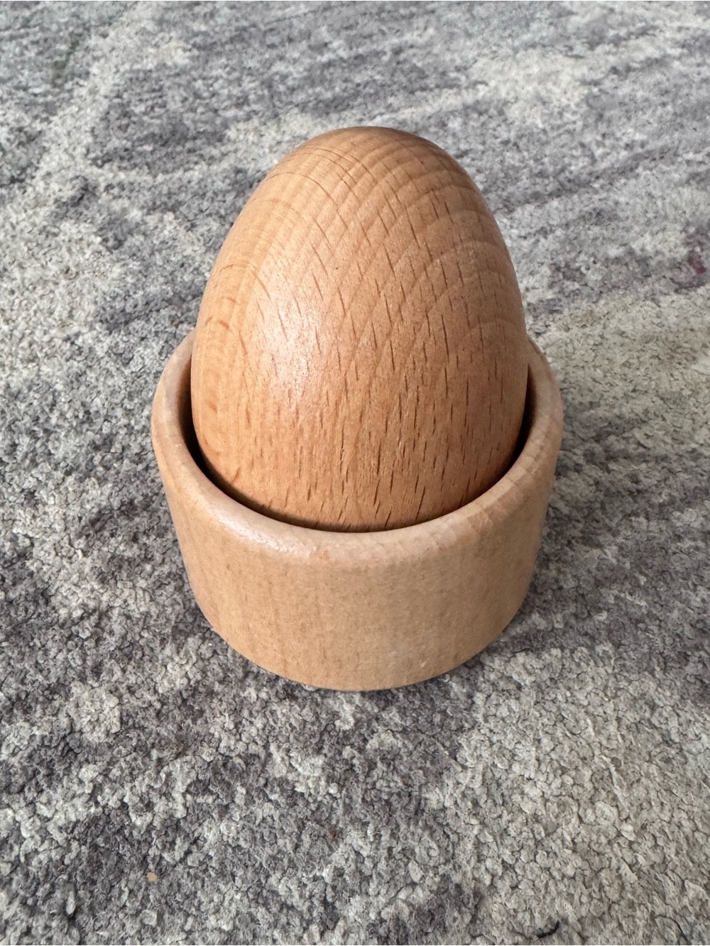Lovevery egg and cup Montessori baby toy